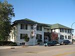 Higgins Hotel in Glenrock, WY USA